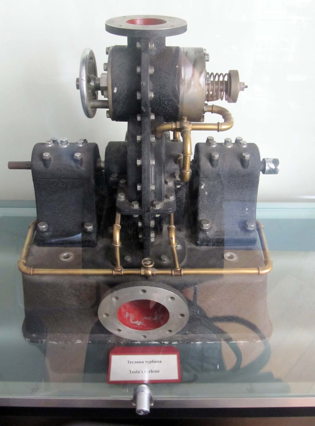 Tesla Turbine The Tesla turbine is a bladeless centripetal flow turbine patented by Nikola Tesla